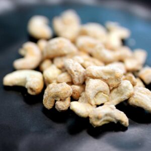 Cashews roasted and salted