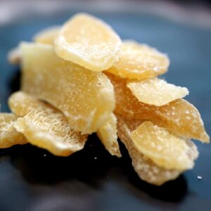 Kandierte Ingwer Streifen