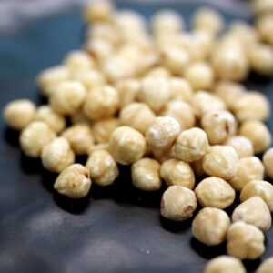 Blanched hazelnuts natural
