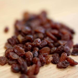 Muskat Rosinen ohne zucker