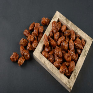 Karamellisierte Aprikosenkerne