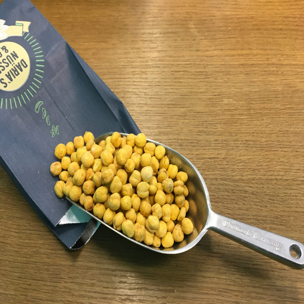 Kichererbsen mit Kurkuma