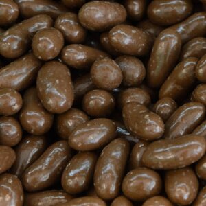 Orangenschale umhüllt mit Schokolade